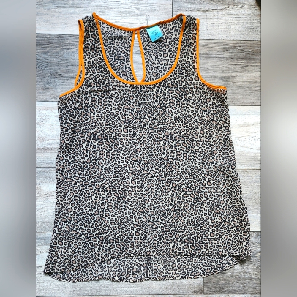 H.i.p. Leopard Print Tank Top